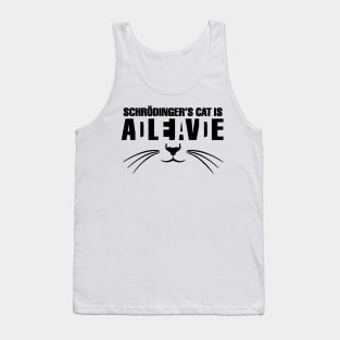 Cat schrodinger funny Tank Top